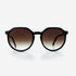 Oval and Architectural lines Acetate Women's Sunglasses 21A8035